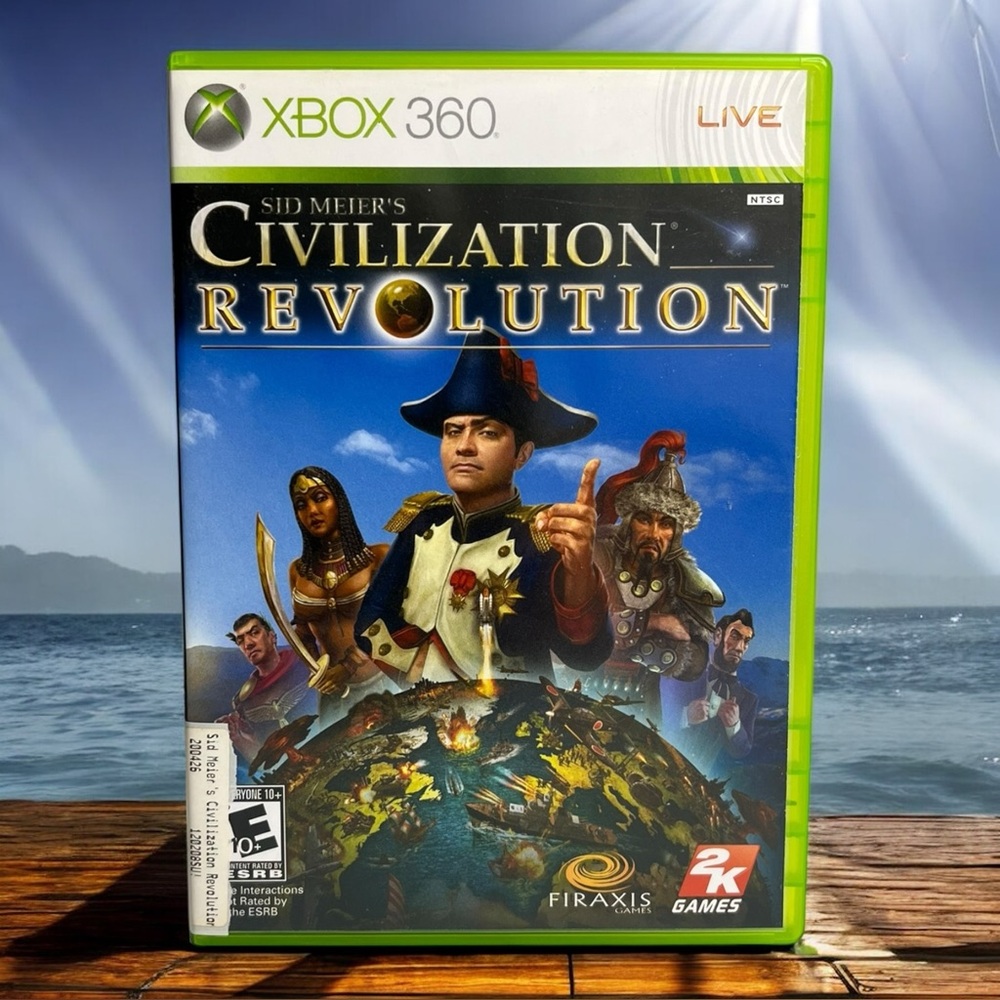 Sid Meier's Civilization Revolution Xbox 360 CIB‎ Complete Video Game Gaming